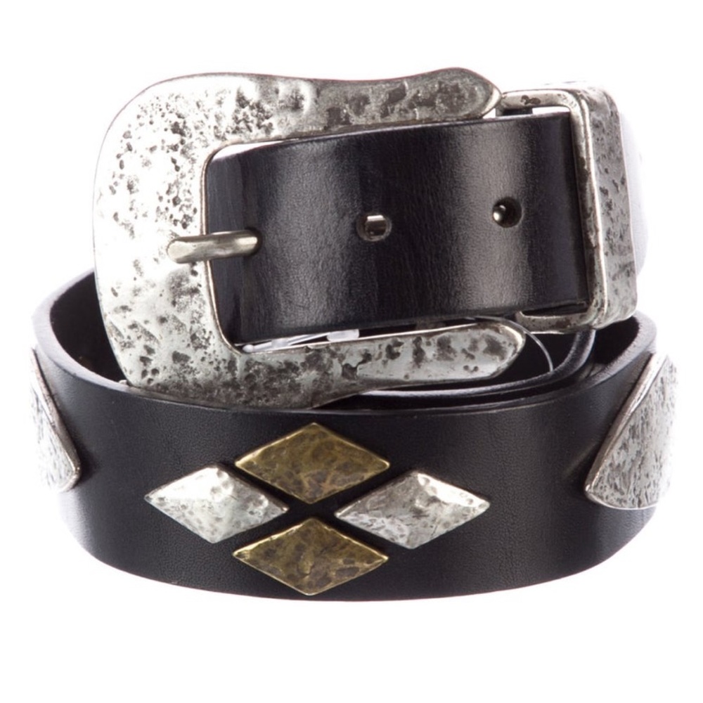 Isabel Marant Leather Belt Cowboy Metal